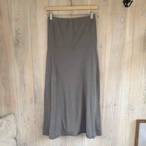 Muji Strapless Cotton Dress Size S